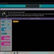 L19 2 Code Org Express 2021 Lesson 19 Harvesting With Conditionals Level 2