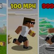 Minecraft But Speed Increases Every Second