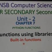 Built In Functions In Python Part 7 Chapter 7 In Tamil Unit 2 A Jaya Mabel Rani AP