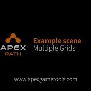 Apex Path Example Scene Multiple Grids
