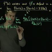 A Difference Quotient For The Second Derivative