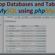 Drop Databases And Tables From MySQL Using PhpMyAdmin