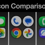 IOS 18 Vs Android 15 Pixel Vs One UI 7 Beta Icons