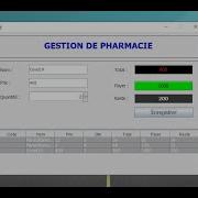 CODER UNE APPLICATION Gestion PHARMACIE Sur Eclipse AVEC JAVA Mysql Avec Windowsbuilder
