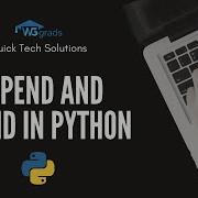 Append Or Extend Lists In Python Append And Extend Method Python Tutorial For Beginners
