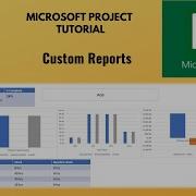 Custom Reports In Microsoft Project
