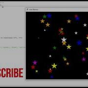 Multiple Stars Using Python Turtle Graphics