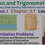 Lesson 28 Optimization Problems Applied Minimum And Maximum Problems