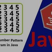 Java Number Pattern Program Tutorial In Hindi Program 3