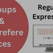 Groups Backreference In Regex Regex Tutorial Knowledge Thrusters Knowledgethrusters