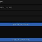 Adding Cache Storage For A Particular Duration In Seconds Inside The Ionic App
