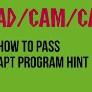 How To Pass CAD CAM CAE HINT On APT Part Programming
