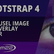 Bootstrap 4 Basics Carousel Image CSS Overlay Color