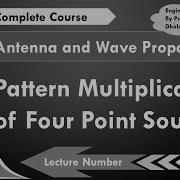 Pattern Multiplication Of Four Point Sources In Antennas And Wave Propagation By Engineering Funda