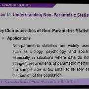 Parametric Vs Nonparametric Statistics