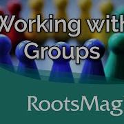Working With Groups In RootsMagic 9