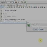 Input With A Dialog Box In Java