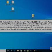 How To Connect To PostgreSQL 11 Using PostgreSQL JDBC Driver With AdoptOpenJDK 8