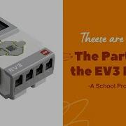 Parts Of The EV3 Brick