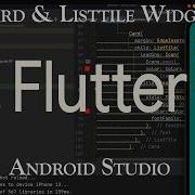 Flutter Card Listtile Widget Android Studio Flutter Tutorial 13