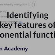 Identifying Key Features Of Exponential Functions Algebra 1 TX TEKS Khan Academy