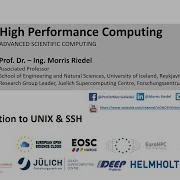 2021 High Performance Computing Practical Lecture 0 1 Short Introduction To UNIX And SSH Part2