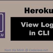 Heroku View Logs In CLI Command Line