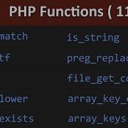 TOP 100 PHP Functions 11 20 PHP Tutorial