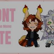 Complete YCH Won T Bite Meme