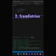 Convert Array And Object With Each Other In Javascript Shorts