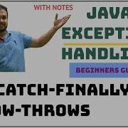 Exception Handling In Java Complete Guidance Try Catch Finally In Java Throw And Throws In Java