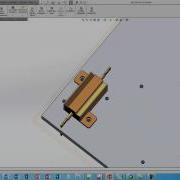 Solidworks Pattern Driven Component Pattern Assignment 10 Resistor Plate