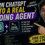 How To Use Coding Tools MCP With ChatGPT Turn Your ChatGPT Into Codex