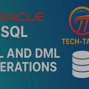 Oracle SQL Developer DDL And DML Operations Tech Coding Oracle Development Sql Plsql Programming