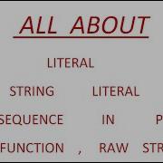Literals In Python Part 1 String Literals In Python Hmtech