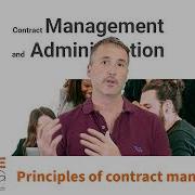 Principles Of Contract Management Intro