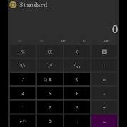 Standard Calculator Java NetBeans