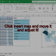 Learn How To Create A MAP Chart In Excel Visualize Your Data Geographically