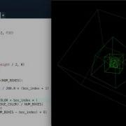 Nested Rotating Cubes With Processing And Python