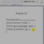 How To Install Angular CLI And Check CLI Version Node Version And NPM Version Angular CLI 01