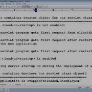 59 When Servlet Container Create Object For Our Servlet Class Adv Java Servlet Programming Tutorial