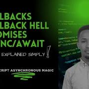 Master JavaScript Asynchronous Magic Callbacks Callback Hell Promises Async Await