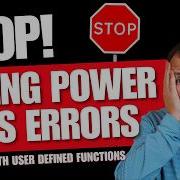 Stop Losing Power Apps Errors Log Them With User Defined Functions