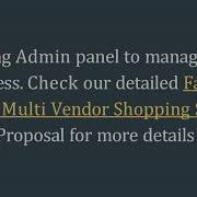 Fashion Store Multi Vendor Shopping Script WEBSITE SCRIPTS