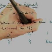 Exponents Visualizing Algebra