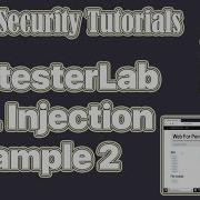 Web For Pentester PentesterLab SQL Injections Example 2
