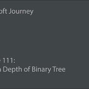 LeetCode 111 Minimum Depth Of Binary Tree A Microsoft Journey