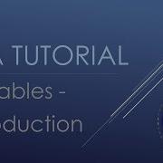 Lua Basic Tutorials Introduction To LUA And Variables