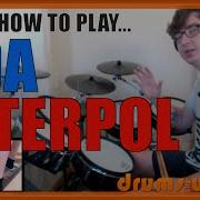 PDA Interpol Drum Lesson PREVIEW How To Play Song Samuel Fogarino