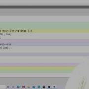 Find LCM Of Two Number In Java Bluej